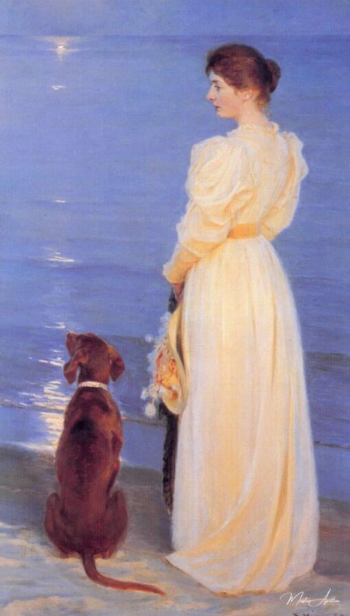 Soirée de verão em Skagen – Peder Severin Krøyer Peder Severin Krøyer Master Apollon