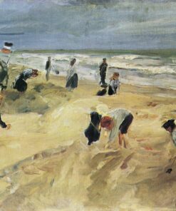 Cena de Praia em Noordwijk – Max Liebermann Max Liebermann Master Apollon
