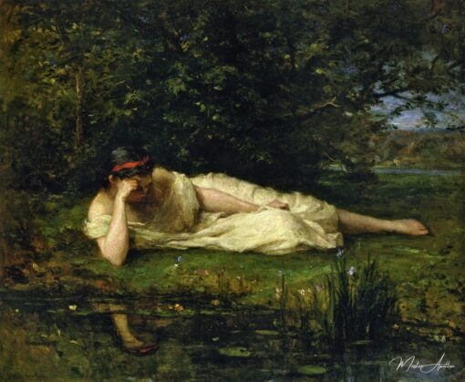 Estudo, À Beira da Água – Berthe Morisot Berthe Morisot Master Apollon