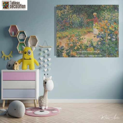 Quadro O Jardim de Claude Monet Claude Monet Master Apollon 6