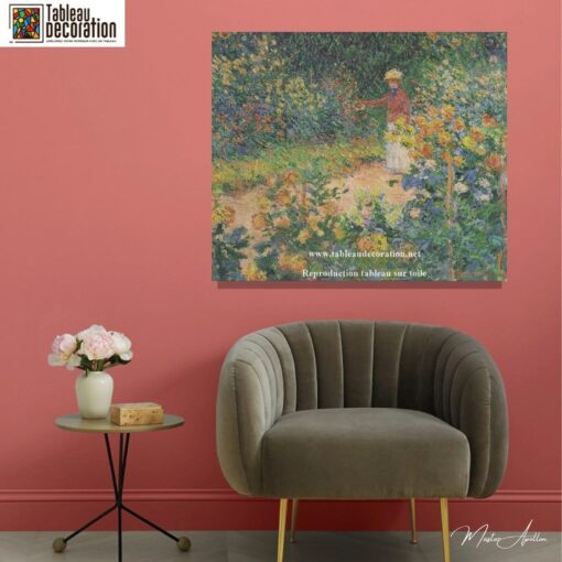Quadro O Jardim de Claude Monet Claude Monet Master Apollon 4