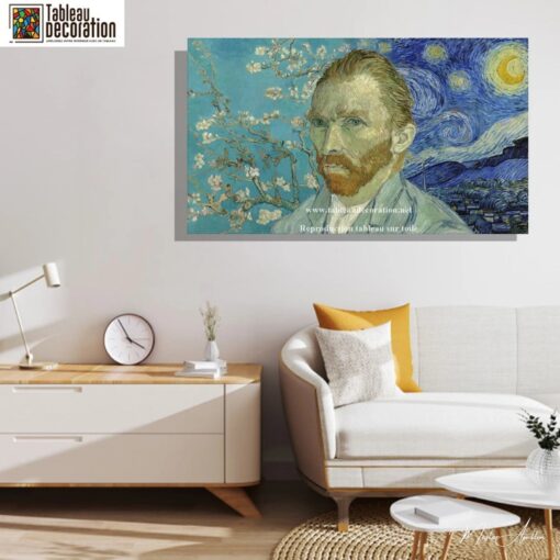 Retrato de Van Gogh em Tableau Vincent Van Gogh Master Apollon 5