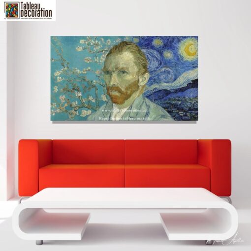 Retrato de Van Gogh em Tableau Vincent Van Gogh Master Apollon 7