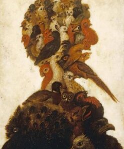 Cabeça antropomórfica representando um dos quatro elementos – o ar – Arcimboldo Giuseppe Arcimboldo Master Apollon