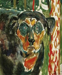 Cabeça de cachorro – Edvard Munch Edvard Munch Master Apollon