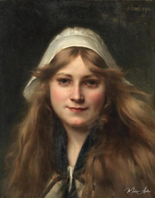 Cabeça de jovem mulher – Jules-Cyrille Cavé Jules-Cyrille Cavé Master Apollon