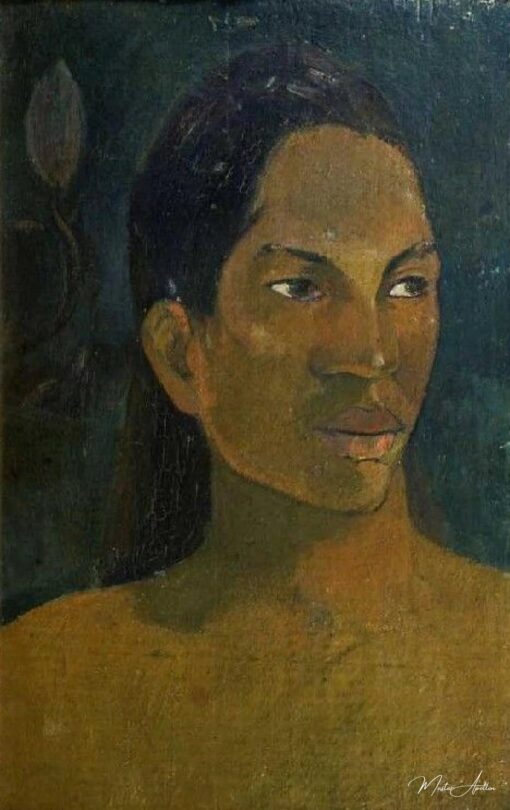 Cabeça de uma Tahitiana – Paul Gauguin Paul Gauguin Master Apollon