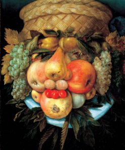 Cabeça reversível com cesto de frutas – Arcimboldo Giuseppe Arcimboldo Master Apollon