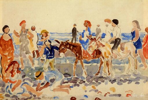 O Condutor de Jumento – Maurice Prendergast Maurice Prendergast Master Apollon 2