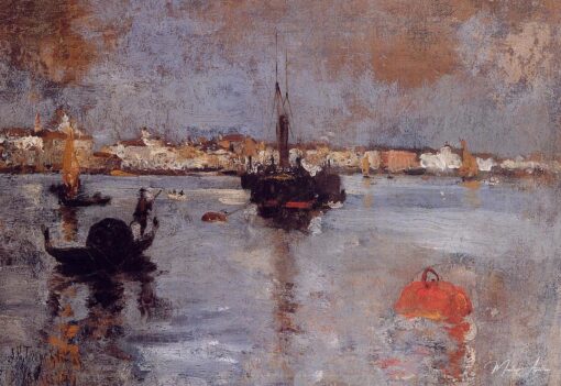 O Grande Canal, Veneza – John Henry Twachtman John Henry Twachtman Master Apollon 2