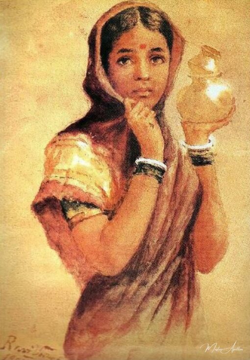 A Leiteira – Raja Ravi Varma Raja Ravi Varma Master Apollon