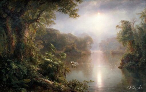 O Rio da Luz – Frederic Edwin Church Frederic Edwin Church Master Apollon