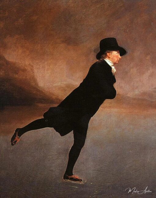 O Ministro Patinador (O reverendo Robert Walker patinando no lago de Duddingston) – Sir Henry Raeburn Henry Raeburn Master Apollon 2