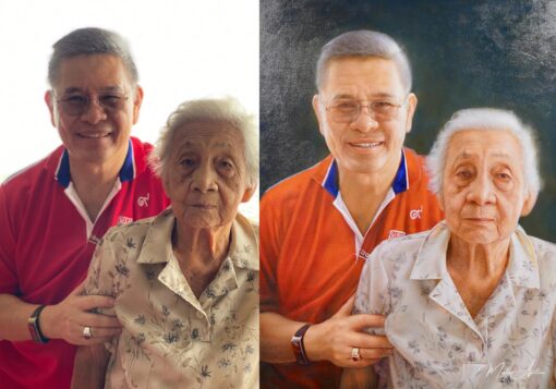 Transforme Seu Retrato em Pintura a Óleo Reprodução de arte popular Master Apollon 2