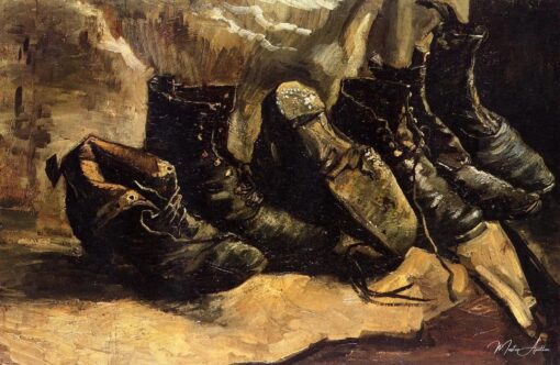 Três pares de sapatos – Van Gogh Vincent Van Gogh Master Apollon