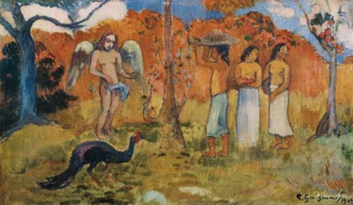 Três mulheres e um anjo – Paul Gauguin Paul Gauguin Master Apollon
