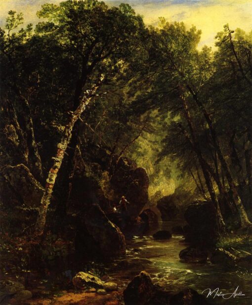 Pescador de Trutas – John Frederick Kensett John Frederick Kensett Master Apollon