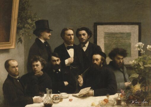 Um canto de mesa – Henri Fantin-Latour Henri Fantin-Latour Master Apollon