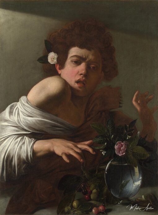 Um garoto mordido por um lagarto – Caravaggio Caravaggio Master Apollon