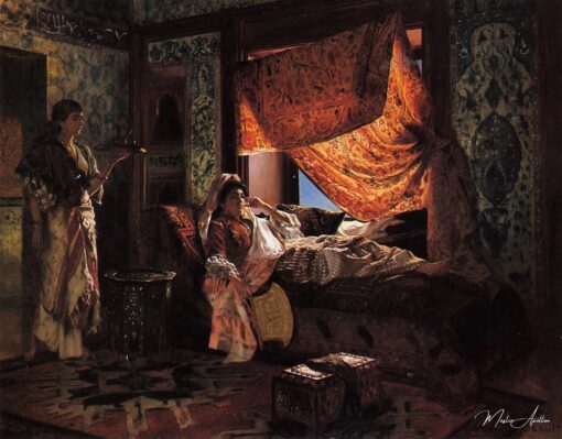Um interior mouro – Rudolf Ernst Rudolf Ernst Master Apollon