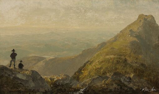 Uma Esboço da Montanha Mansfield – Sanford Robinson Gifford Sanford Robinson Gifford Master Apollon