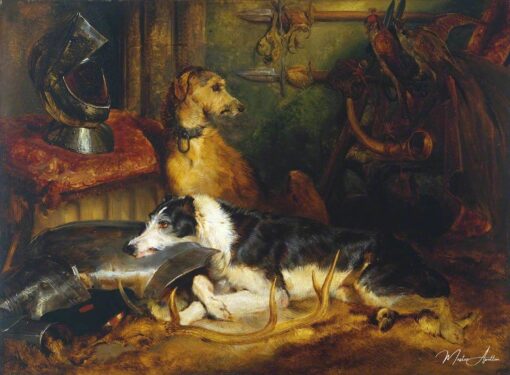 Uma cena em Abbotsford – Edwin Landseer Edwin Landseer Master Apollon