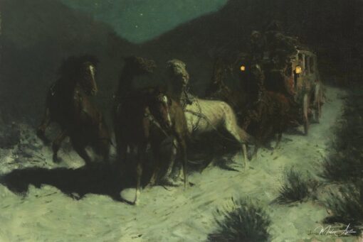 Uma mancha no vento – Frederic Remington Frederic Remington Master Apollon