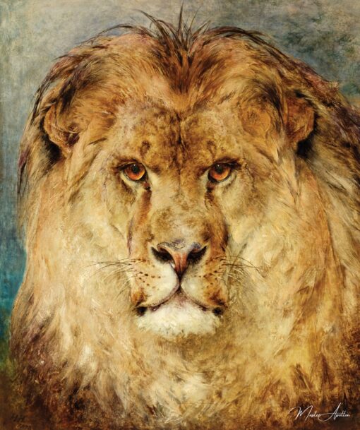 Uma cabeça de leão – Heywood Hardy Heywood Hardy Master Apollon