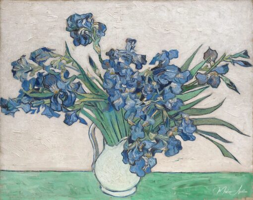 Vaso de íris – Van Gogh Vincent Van Gogh Master Apollon 2
