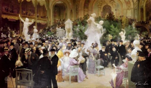 Sexta-feira no Salão dos Artistas Franceses – Jules Grün Jules Grün Master Apollon