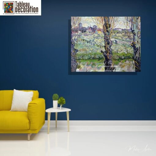Verger em flor com vista de Arles – Van Gogh Vincent Van Gogh Master Apollon 5