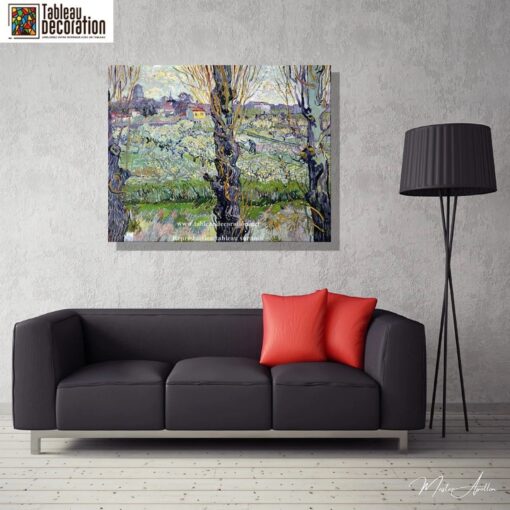 Verger em flor com vista de Arles – Van Gogh Vincent Van Gogh Master Apollon 3