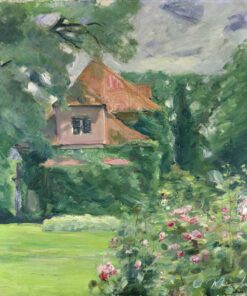 Casa antiga em Hamburgo – Max Liebermann Max Liebermann Master Apollon