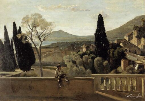 Vista de Tivoli (após Corot) – Berthe Morisot Berthe Morisot Master Apollon