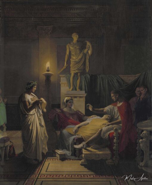 Virgílio lendo a Eneida – Jean-Auguste-Dominique Ingres Jean-Auguste-Dominique Ingres Master Apollon