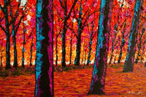 Rosto de Outono | 150 x 100 cm Pintura Original à Venda Master Apollon 11
