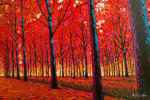 Rosto de Outono | 150 x 100 cm Pintura Original à Venda Master Apollon 5