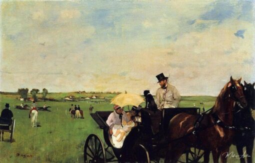 Carro em uma corrida – Edgar Degas Edgar Degas Master Apollon 2