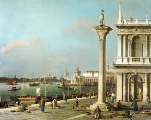 Vista da entrada do Grande Canal desde a Piazzetta – Canal Giovanni Antonio Giovanni Antonio Canal Master Apollon