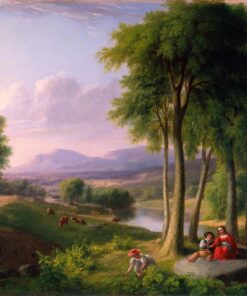 Vue près de Rutland, Vermont – Asher Brown Durand em português brasileiro é: “Vista perto de Rutland, Vermont – Asher Brown Durand Asher Brown Durand Master Apollon
