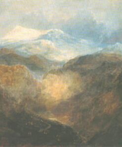 Waliser de montanhas com um exército em marcha – William Turner William Turner Master Apollon