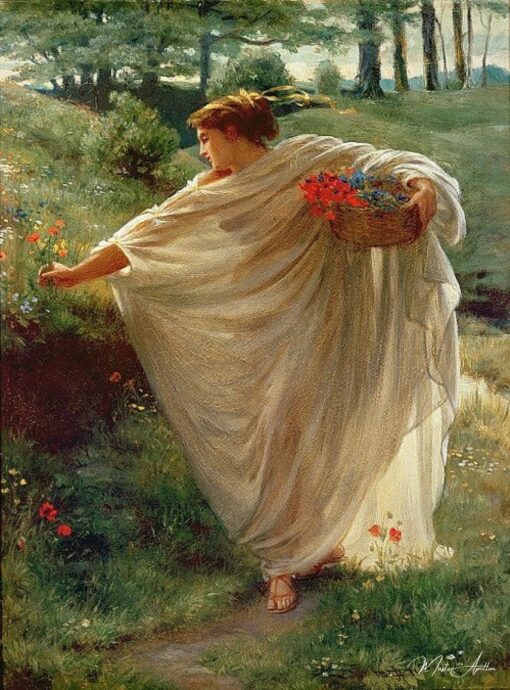 Flores Selvagens – Edward Poynter Edward Poynter Master Apollon