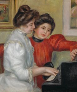 Yvonne e Christine Lerolle ao piano – Pierre-Auguste Renoir Pierre-Auguste Renoir Master Apollon